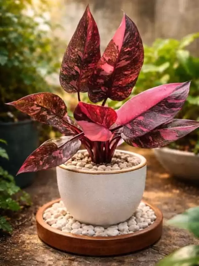 Cây Philodendron Pink Princess Galaxy