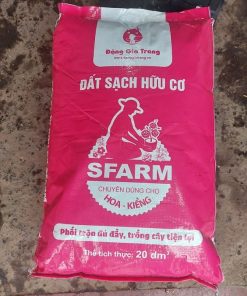 Đất sạch hữu cơ cho hoa kiểng 20dm3