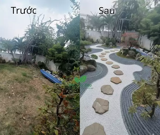 Thi công sân vườn trọn gói